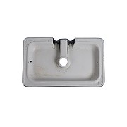 раковина накладная 48 см aquanet perfect-2-mb 00273677 черный матовый