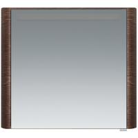 Зеркальный шкаф AM.PM Sensation 80 L M30MCL0801TF 80x70 см, цвет табачный дуб
