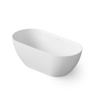 Ванна Dea Design Edge DD8919 1600 18 отдельностоящая, Solid Surface, 160x75x56см., White №18