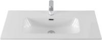 Раковина 90 см Aquanet Flat 00284029 белая