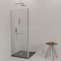 Душевая стенка RGW Z-060-1 90 352206109-11 профиль хром, стекло прозрачное