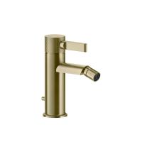 Смеситель для биде Gessi Inciso 58007#727, с донным клапаном, цвет: Brushed brass pvd