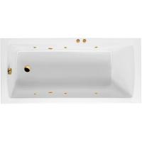 Акриловая ванна Excellent Aquaria 170x75 "SOFT" цвет золото