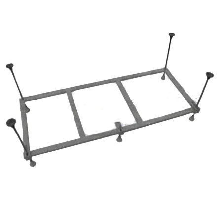 Каркас для ванны Jacob Delafon Sofa 150x70 E6D304RU-NF цвет цвет серый