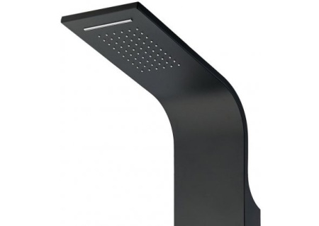 душевая панель aquanet galaxy black ap40-05 237440 черный матовый с изливом