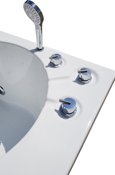 акриловая ванна royal bath hardon de luxe 200х150 rb083100dl с гидромассажем