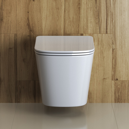 комплект унитаза с инсталляцией belbagno due bb3103chr/sc/bb002-80/bb018-gv-bianco с сиденьем микролифт и белой клавишей смыва
