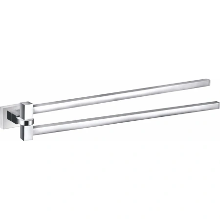 Полотенцедержатель Wonzon & Woghand Flat WW-9731 41,3 см, поворотный, двойной, хром