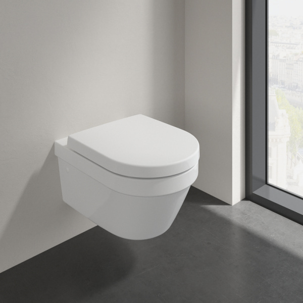 унитаз villeroy&boch architectura 4694r001 подвесной без сиденья