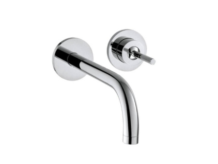 Смеситель для раковины, Hansgrohe, Axor Uno, цвет-шлифованное красное золото