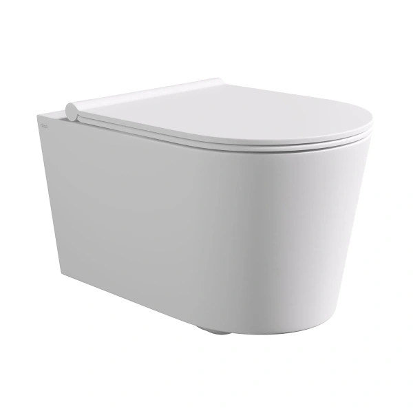 унитаз alice form 22300109 подвесной, безободковый, без сиденья, 50x35 см, белый матовый