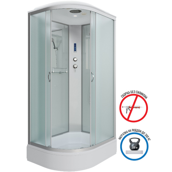 душевая кабина niagara classic 110х90 r ng-33194-14rp без гидромассажа