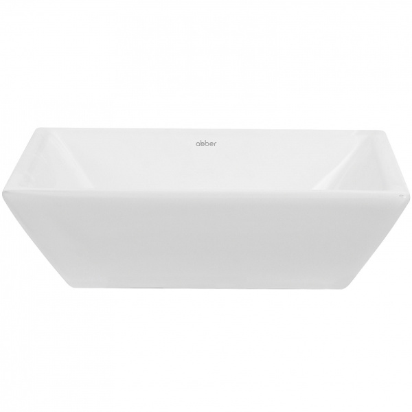 раковина 42x42 см abber rechteck ac2214, белая