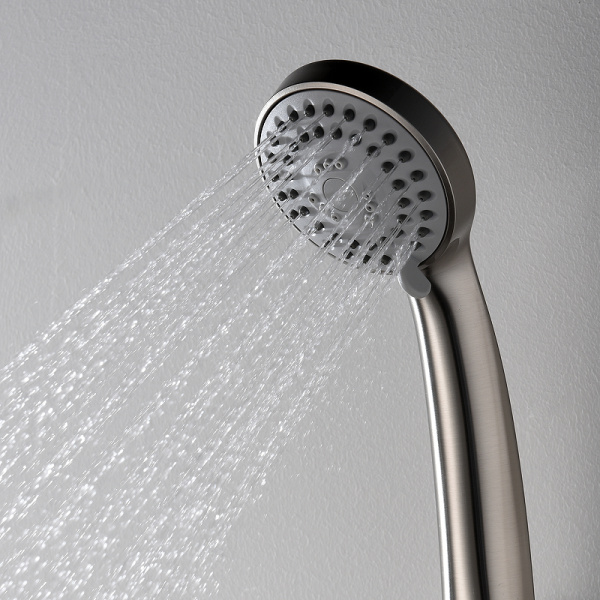 душевая лейка wasserkraft wern a120 цвет хром матовый