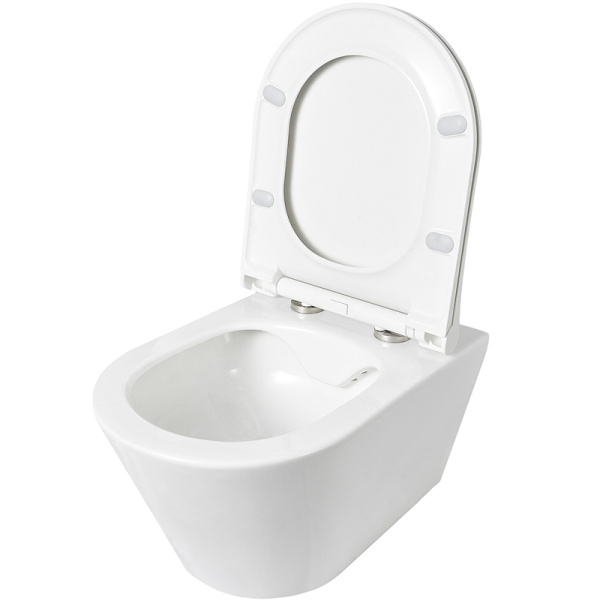 унитаз подвесной rimless logan avva l3w 00288924 без сидения, цвет белый