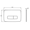 кнопка для инсталляции ideal standard oleas™ m3 r0123a6