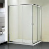 Душевой уголок WeltWasser WW200 QS22 120×90 10000001231 профиль хром, стекло прозрачное