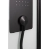 душевая кабина niagara premium 90x90 ng-6901-01gd black с гидромассажем