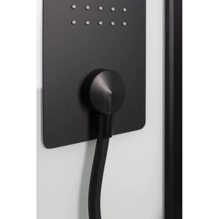 душевая кабина niagara premium 90x90 ng-6901-01gd black с гидромассажем