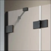 душевая дверь radaway essenza pro black dwj 100 left 10099100-54-01l прозрачное