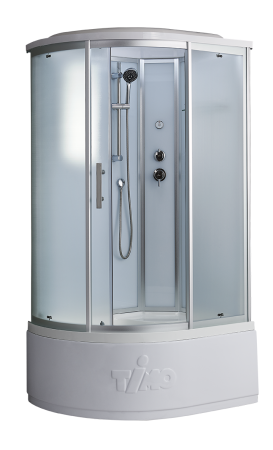 Душевая кабина Timo Standart Silver Fabric T-6610SR 110х85