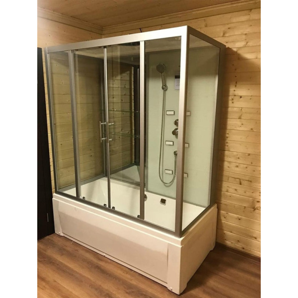 душевая кабина frank f557 с паром 170х85