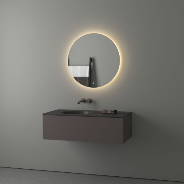зеркало 70х70 см evoform ledshine by 2654