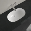 раковина встраиваемая villeroy & boch o novo 416250r1 , с покрытием ceramicplus, цвет альпийский белый