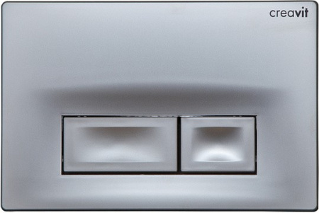 Кнопка для инсталляции Creavit Ore GP3002.00 серый матовый