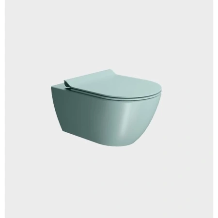 сиденье для унитаза gsi pura ms86csn15 с микролифтом, ghiaccio matte