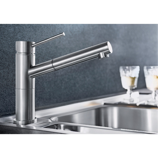 смеситель для кухни blanco alta-s compact 515122