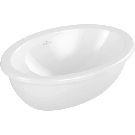 Раковина Villeroy & Boch Loop & Friends 4A530001 встраиваемая снизу, 43х28 см, белая