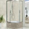 Душевой уголок WeltWasser WW500 С 90×90 10000012446 профиль хром, стекло прозрачное