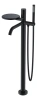 Смеситель для ванны Boheme Stick 129-BB.2 Черный матовый
