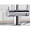 смеситель blanco fontas ii 525137 для кухни, с подключением к фильтру, цвет хром