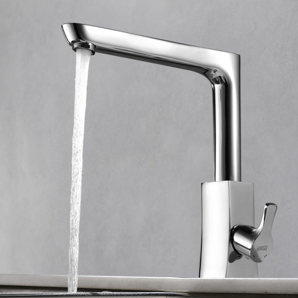 смеситель для кухни wasserkraft berkel 4807 цвет хром