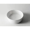 раковина ceramicanova element cn5001 накладная, ø36 см, белая