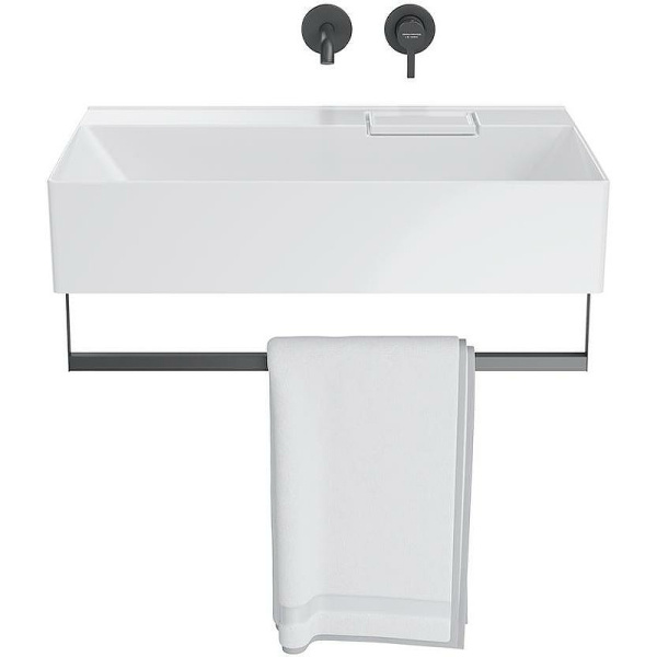 раковина kerama marazzi logica 70 lo.wb.70.0 белая глянцевая