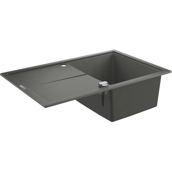 кухонная мойка grohe k400 серый 31639at0