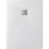 душевой поддон из искусственного камня rgw st-147w 16152714-01 70x140 см, прямоугольный, белый
