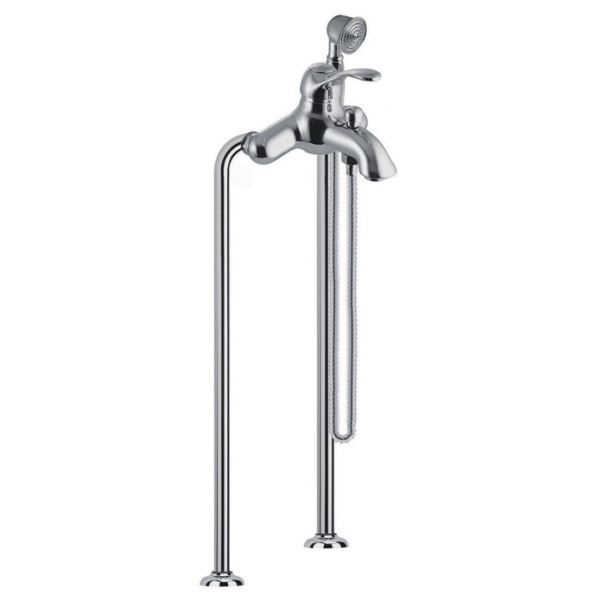 Смеситель для ванны Fima Carlo Frattini Lamp F3304/4CR напольный