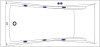 акриловая ванна excellent palace soft waex.pal18.soft 180x80