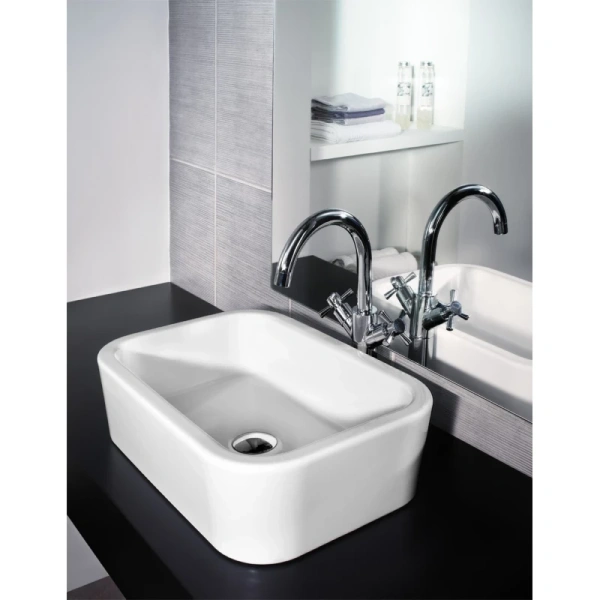 раковина bewash ontario 35481001 накладная, 49x34 см, без отверстия под смеситель, белая глянцевая раковина bewash ontario 35481001 накладная, 49x34 см, без отверстия под смеситель, белая глянцевая