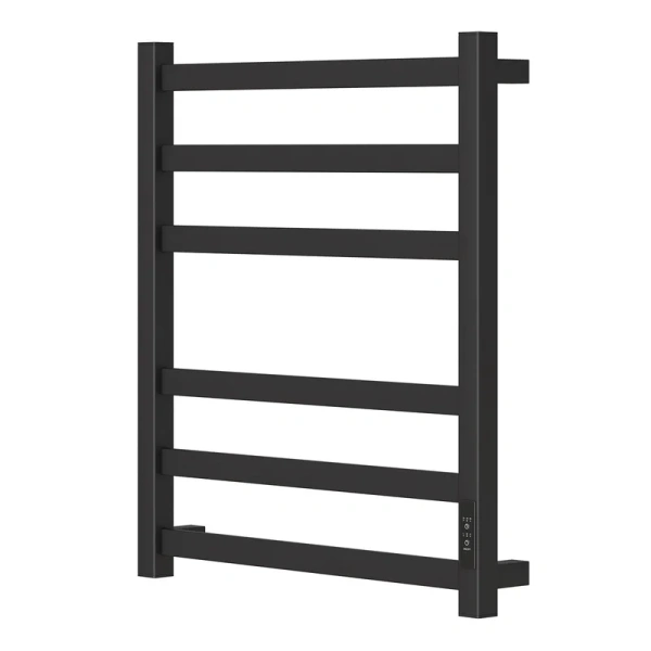 полотенцесушитель point меркурий pn83856b электрический, 50x60 см, черный