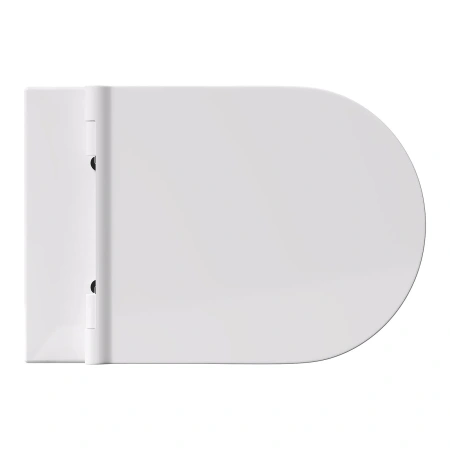унитаз alice form 22300101 подвесной, безободковый, без сиденья, 50x35 см, белый
