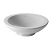 Накладная раковина в ванную Duravit Bagnella 0451480000 Ø48 см, белая