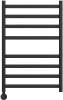полотенцесушитель point меркурий pn83158be электрический, 50x80 см, черный