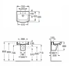 Раковина 75x49,5 см Roca Hall 32762G000