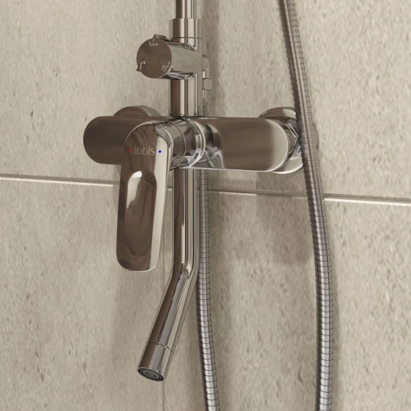 душевая система iddis male malsb3fi06 цвет хром