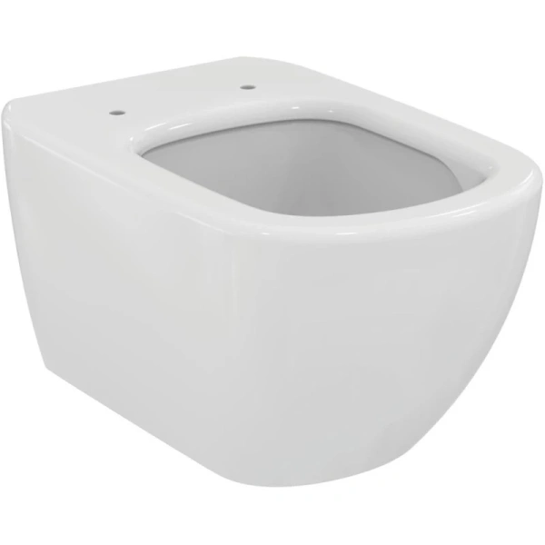 унитаз ideal standard tesi aquablade t0079v1 подвесной, безободковый, без сиденья, белый матовый